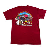 Vintage 1995 Harley Davidson Roanoke VA Motorcycle T-Shirt