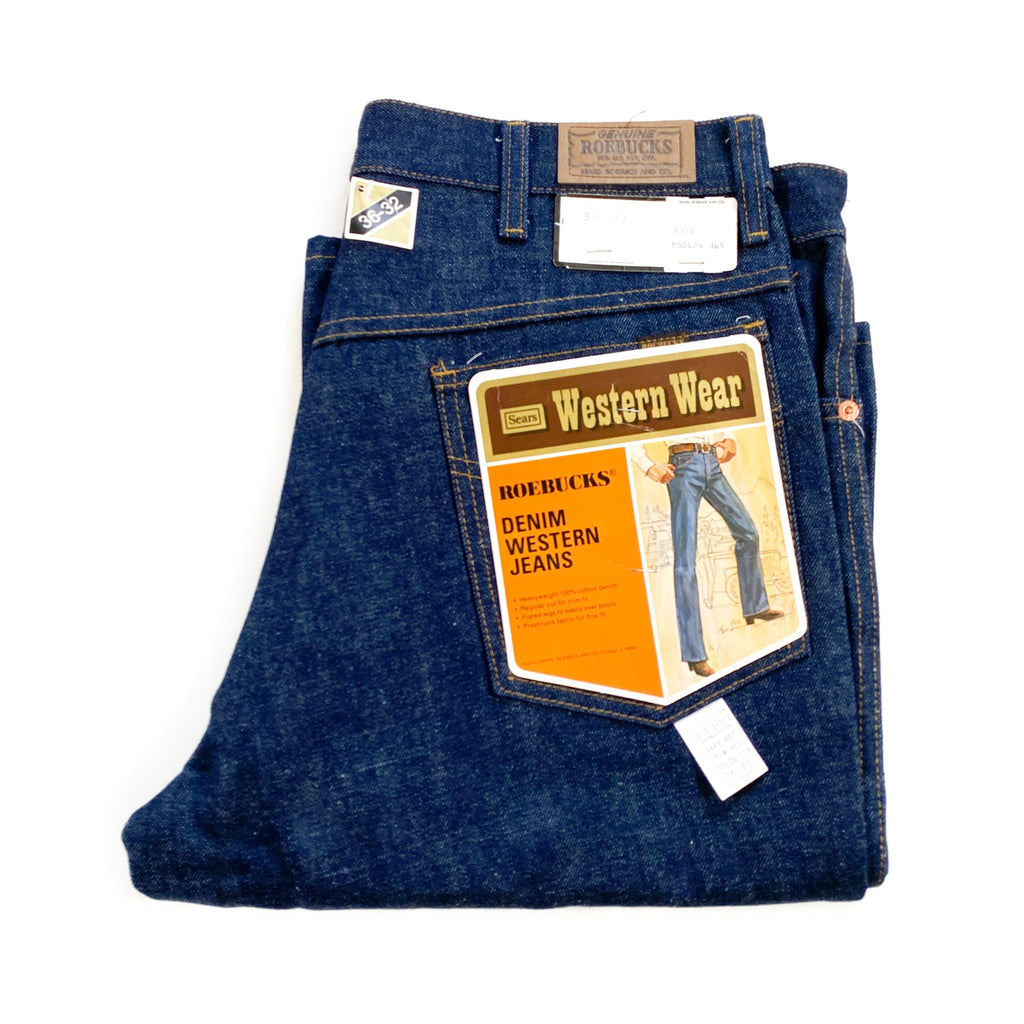 Vintage 70's Sears Roebucks Western Deadstock Jeans – CobbleStore