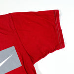 Vintage 90's Nike Red Silver Tag Flames T-Shirt