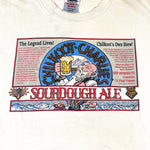 Vintage 90's Chilkoot Charlies Sourdough Ale Beer Anchorage AK T-Shirt