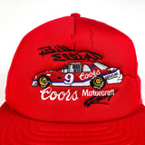 Vintage 90's Coors Racing Bill Elliott Nascar Trucker Hat