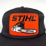 Vintage 90's Stihl Patch Swingster Made in USA Trucker Hat - CobbleStore Vintage