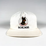 Vintage 90's Schlage Doberman of Locks K Products Hat