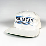 Vintage 90's Powhatan Cablevision Split Bar Cable TV Hat