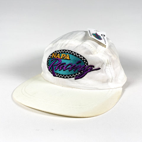 Vintage 90's Napa Racing Nylon White Hat