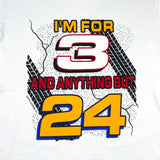 Vintage 90's Dale Earnhardt Anything But 24 T-Shirt