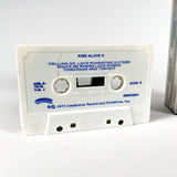 Vintage 1977 Kiss "Alive II" Dual Cassette Tape