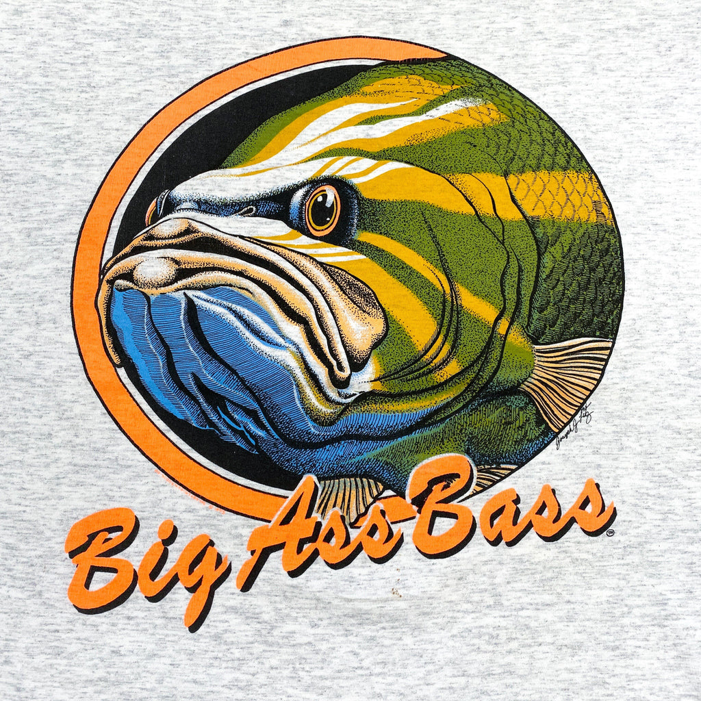 Vintage 90's Big Ass Bass Fishing T-Shirt – CobbleStore Vintage