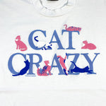 Vintage 90's Cat Crazy Animal Cat Lady T-Shirt