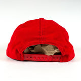 Vintage 90's 3M Red Corduroy Hat