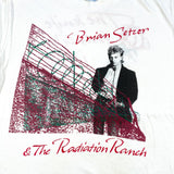 Vintage 1986 Brian Setzer Radiation Ranch Band T-Shirt - CobbleStore Vintage
