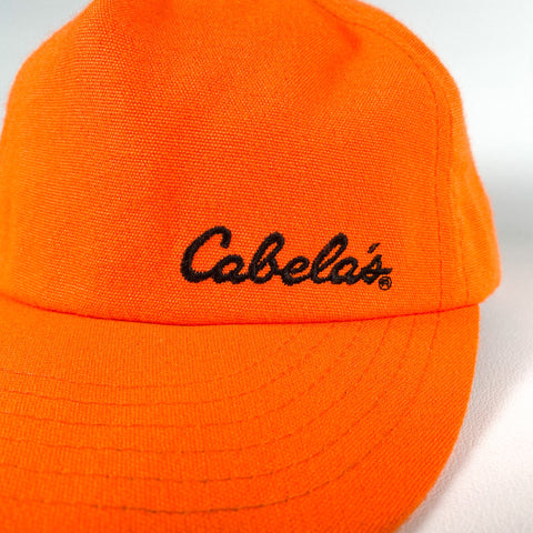 Vintage 90's Cabelas Fishing Safety Orange Fish Hat – CobbleStore