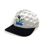 Vintage 90's Vulcan Golf Duck Golf Ball Snapback Hat