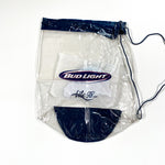 Vintage 90's Richmond Braves Bud Light Lite 98 Clear Backpack