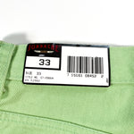 Vintage 90's Jordache Green Denim Deadstock Jean Shorts