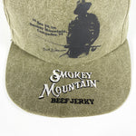 Vintage 90's Beef Jerky Smokey Mountain Fly Fishing Hat