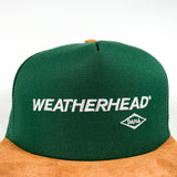 Vintage 90'a Weatherhead Napa Auto Suede Brim Hat