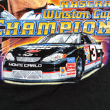 Vintage 90's Dale Earnhardt Winston Cup 7 Time Champ Nascar T-Shirt