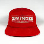 Vintage 90's Grainger Snapback Trucker Hat