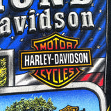 Vintage 90's Harley Davidson Motorcycle Richmond VA T-Shirt