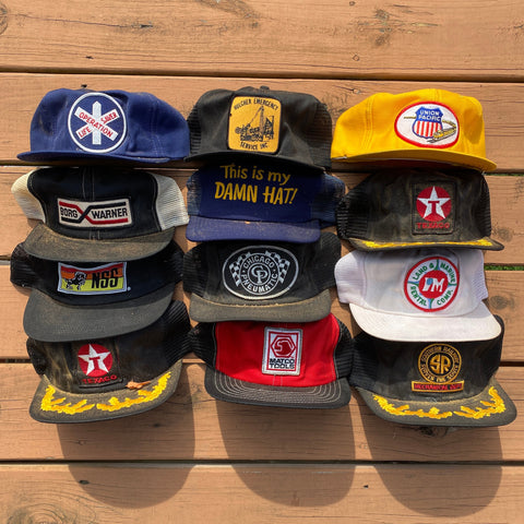 Vintage 80's Trucker Hat K Products Wholesale Lot - CobbleStore Vintage