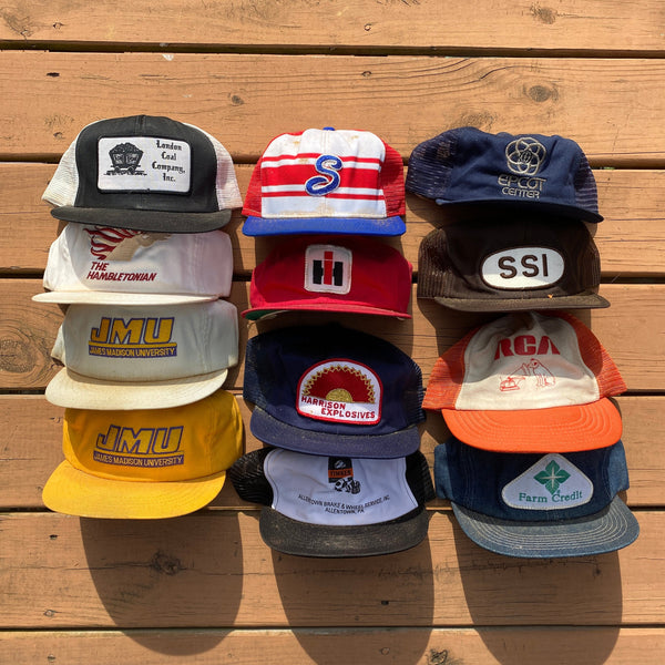 Vintage 80's Trucker Hat Louisville Wholesale Lot – CobbleStore