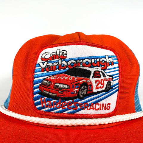 Vintage 80's Cale Yarborough Racing Snapback Rope Trucker Hat