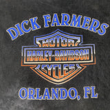 Vintage 90's Harley Davidson Orlando Dick Farmers Sturgis T-Shirt