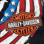 Vintage 90's Harley Davidson Fairfax VA Patriot T-Shirt