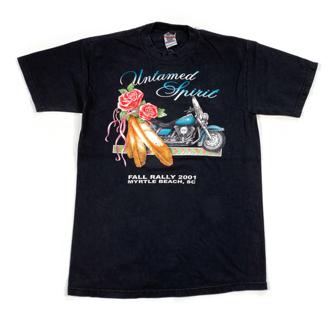 Vintage 90's Harley Davidson Untamed Spirit Myrtle Beach Biker T-Shirt