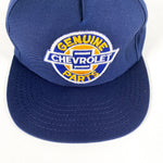 Vintage 90's Chevrolet Parts Blue Made in USA Hat
