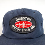 Vintage 70's Thurston Motor Lines Trucker Hat