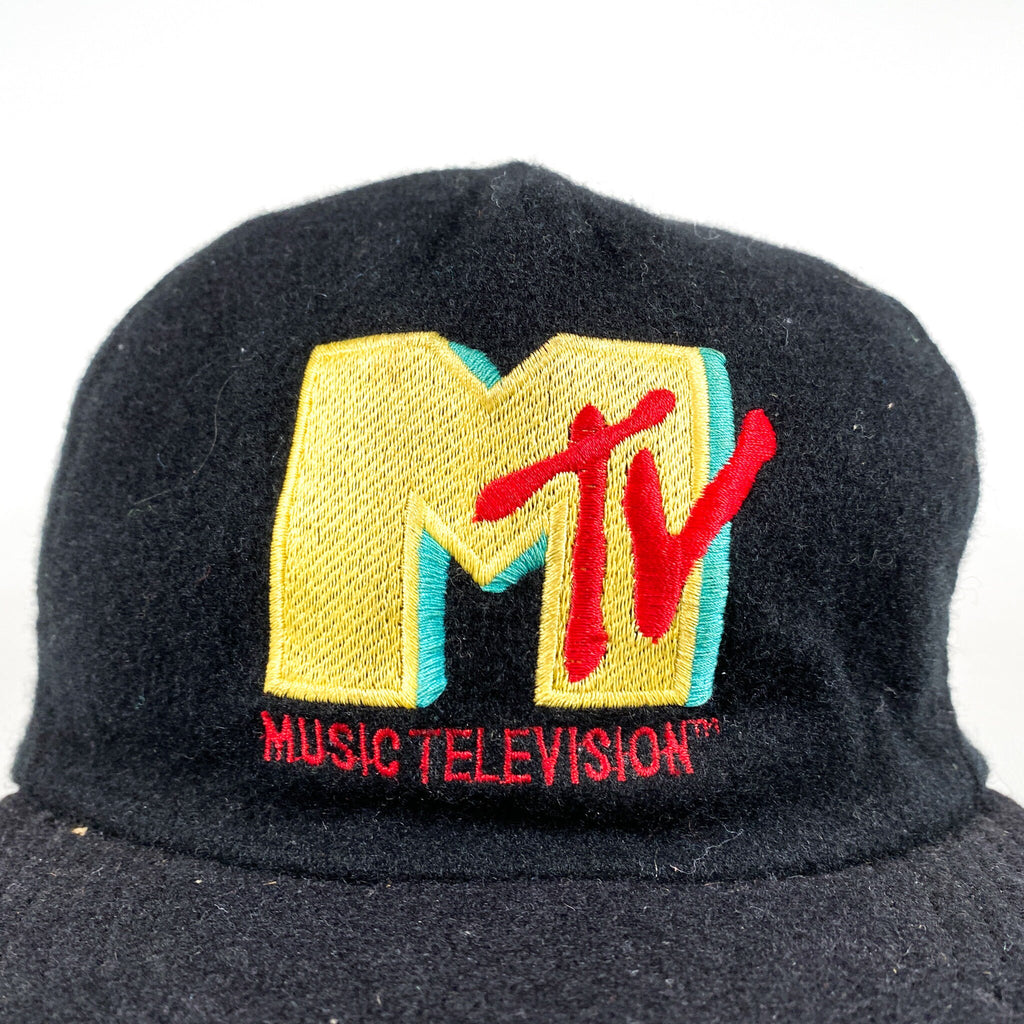 2023人気新作 Big Logo the MTV Television 90s キャップ 90's 