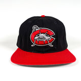 Vintage 90's Carolina Mudcats MLB New Era Zebulon NC Baseball Hat