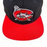 Vintage 90's Carolina Mudcats MLB New Era Zebulon NC Baseball Hat
