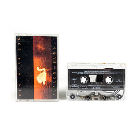 Vintage 80's Van Morrison "Avalon Sunset" Cassette Tape