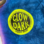 Vintage 90's Star Wars Darth Maul Big Face Liquid Blue Glow in the Dark Deadstock T-Shirt - CobbleStore Vintage