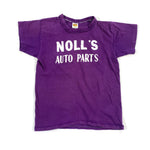 Vintage 70's Auto Parts Russell Athletic Purple Baseball T-Shirt