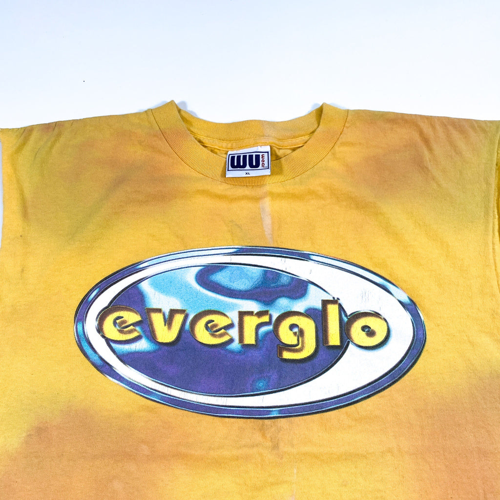 Vintage 90's Wu-Wear Everglo Wu Tang Clan Rap Tee Skate T-Shirt