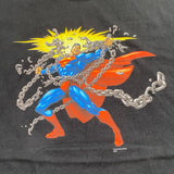 Vintage Y2K Superman DC Comics Graphitti Comic T-Shirt - CobbleStore Vintage