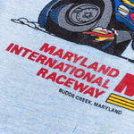 Vintage 70's Stock Car Racing Mountain Motor Nationals Budds Creek T-Shirt