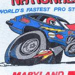 Vintage 70's Stock Car Racing Mountain Motor Nationals Budds Creek T-Shirt