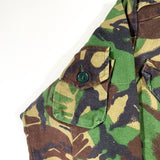 Vintage 80's British Military DPM Smock Camo Slant Pocket Combat Jacket