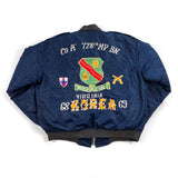 Vintage 60's Korea Souvenir MP BN 728 Battalion Military Coat - CobbleStore Vintage
