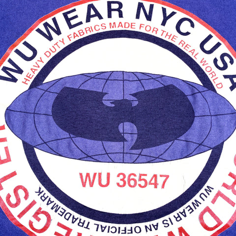 Vintage 90's Wu Wear Wu Tang Clan T-Shirt Rap Tee – CobbleStore