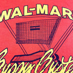 Vintage 90's WalMart Buggy Buster Shopping Cart T-Shirt