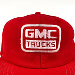 Vintage 80's GMC Diesel Power Red Trucker Hat