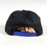 Vintage Mazda Logo Black Blue Snapback Hat