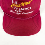 Vintage 90's Chevy Heartbeat of America Chevrolet Trucker Hat 2