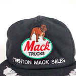 Vintage 80's Mack Trucks Trenton Scrambled Eggs Louisville Mfg USA Made Trucker Hat - CobbleStore Vintage